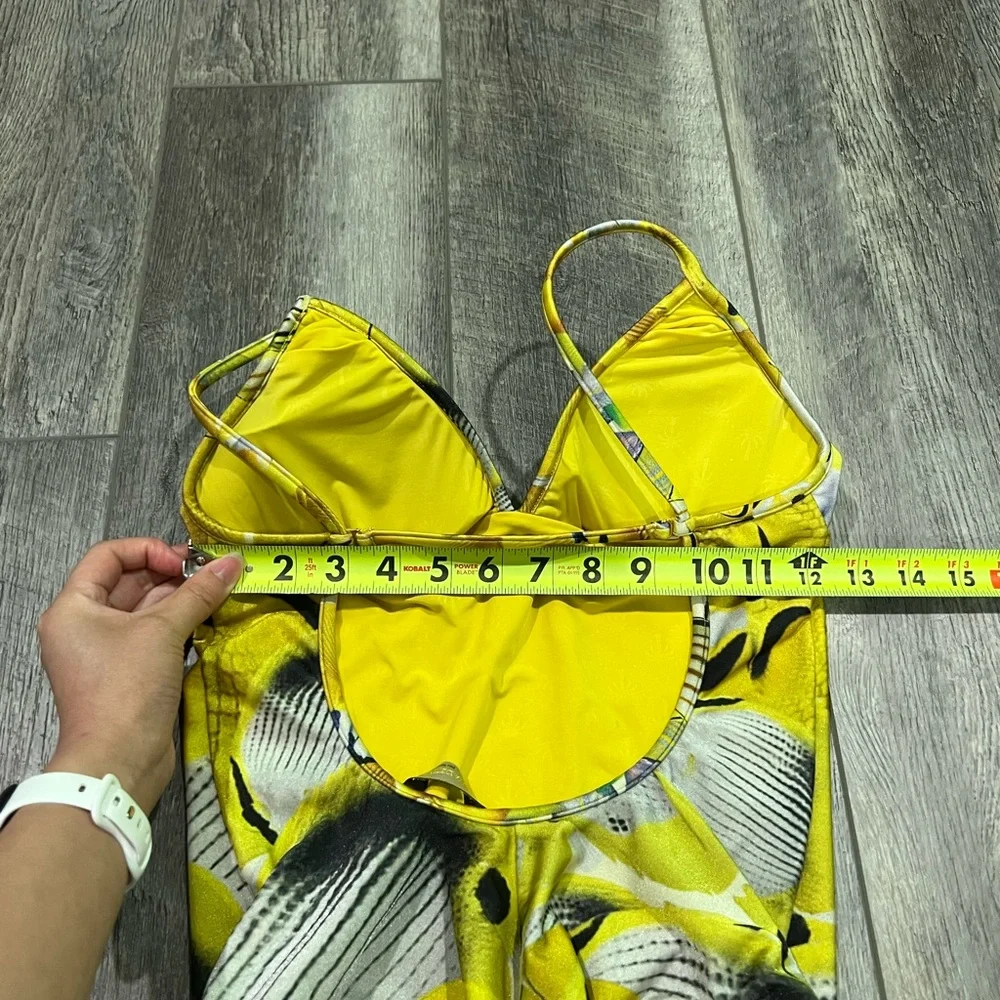 Aqua De Coco Yellow‎ One Piece Swimsuit